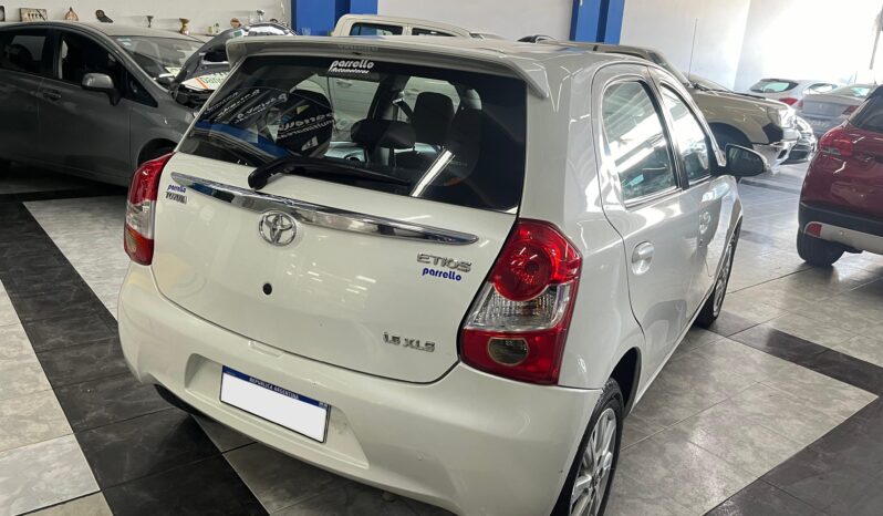 Etios Xls 2016 lleno